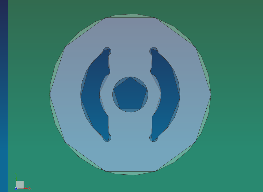 UG中圆形显示不正确的处理方法